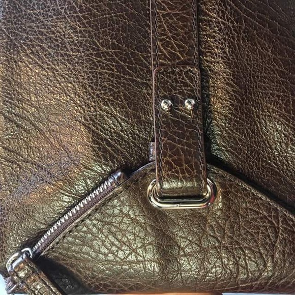 🆑Unique Brown Leather Crossbody - Picture 7 of 10